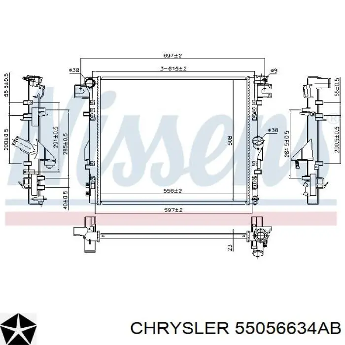 55056634AB Chrysler