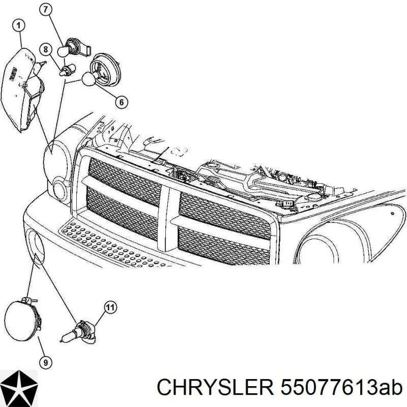 K55077613AB Chrysler