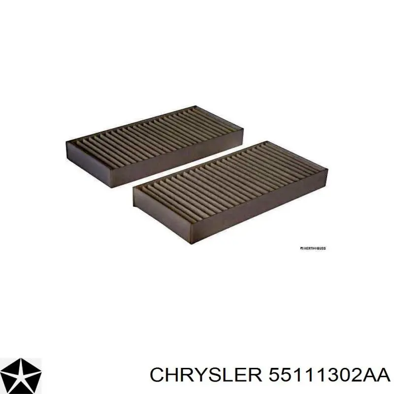 Filtro de cabina Chrysler 55111302AA precio, desde 8,31 EUR