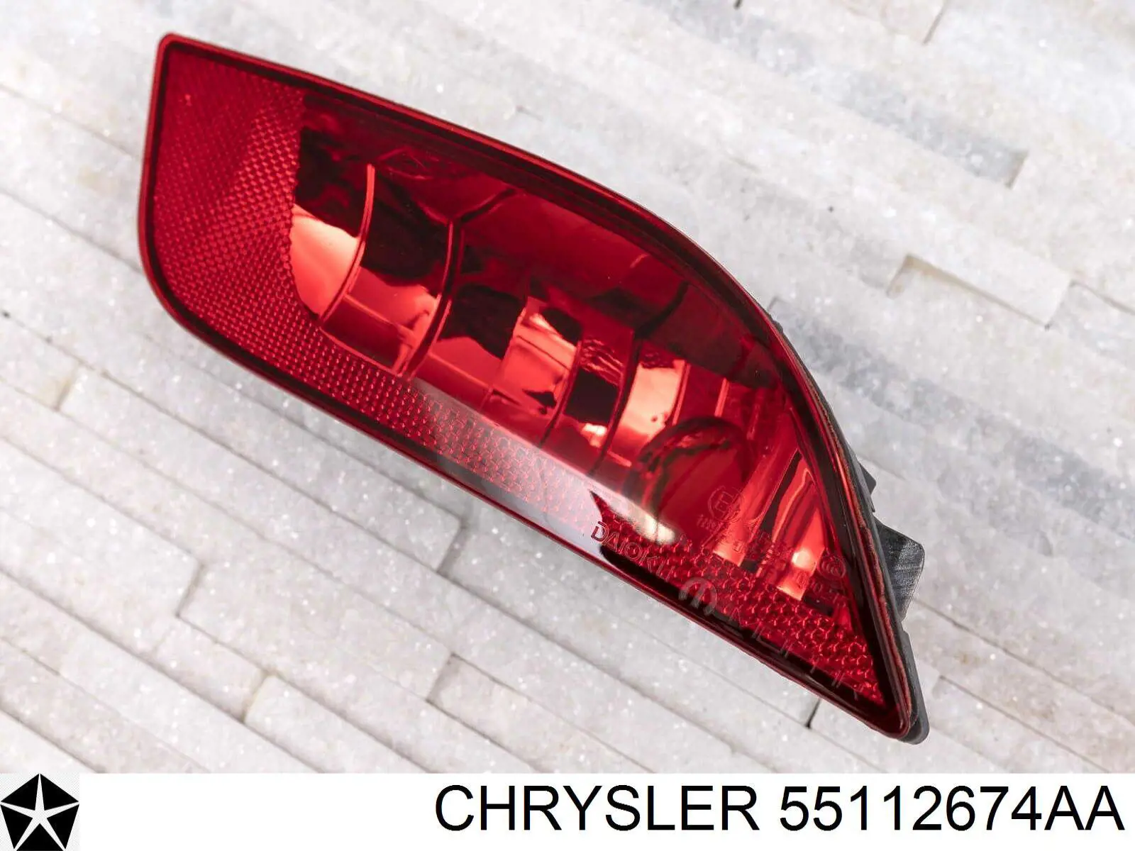 55112674AA Chrysler Luz antiniebla trasera derecha