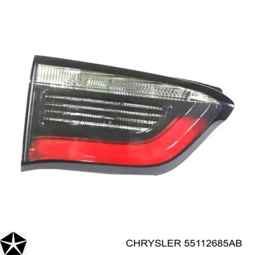 Piloto trasero interior izquierdo Chrysler 55112685AA precio, desde 156,82 EUR