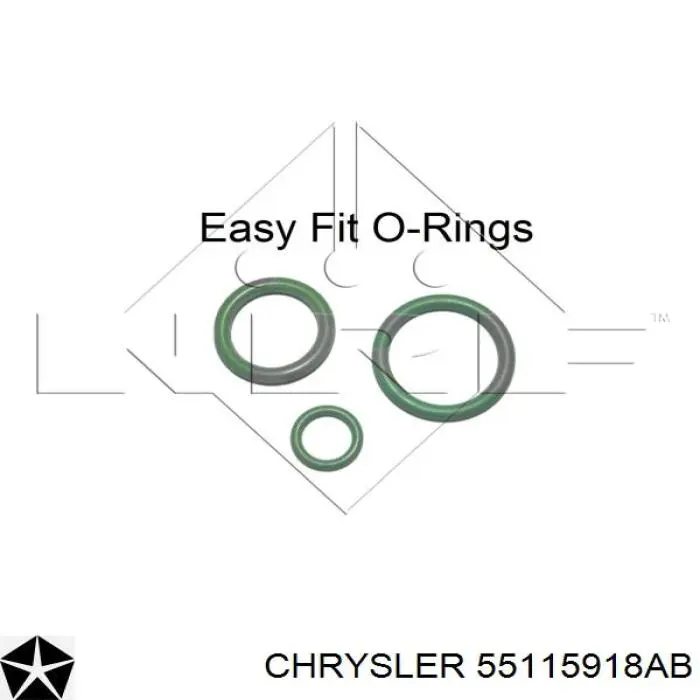 Aire acondicionado capacitor Chrysler 55115918AB precio, desde 66,94 EUR