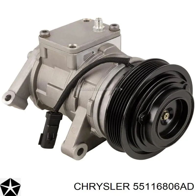 55116806AD Chrysler compresor de aire acondicionado