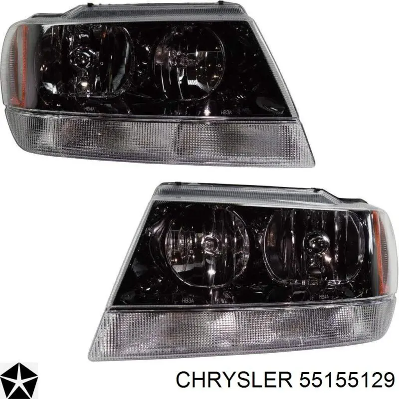 55155129 Chrysler faro izquierdo