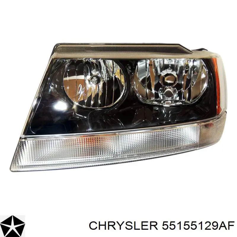 55155129AE Chrysler faro izquierdo