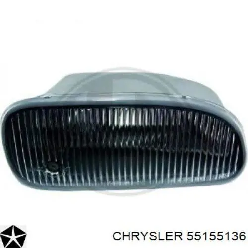 Faro antiniebla derecho Chrysler 55155136 precio, desde 47,46 EUR