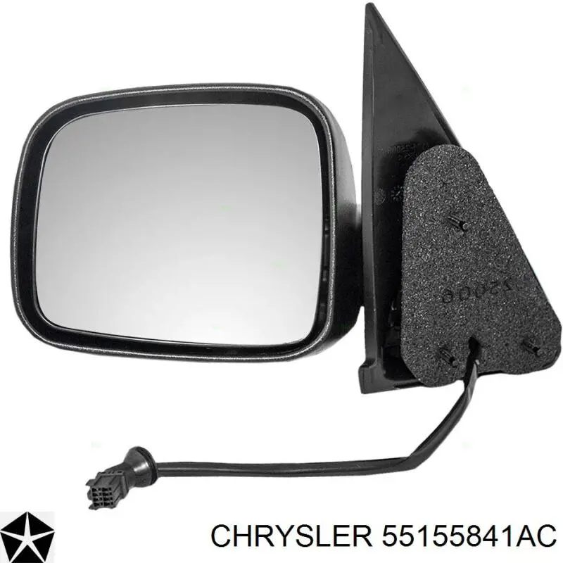 55155841AC Chrysler espejo retrovisor izquierdo