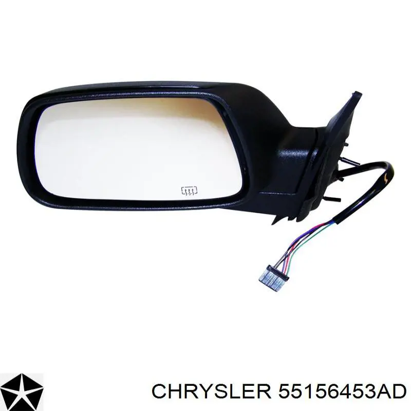 55156453AD Chrysler espejo retrovisor izquierdo