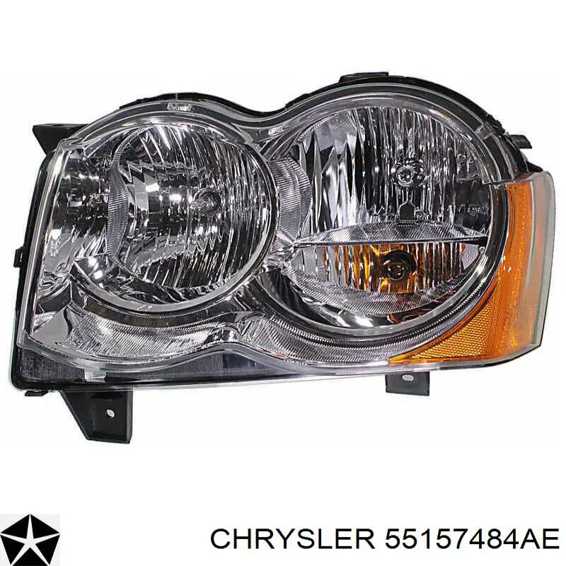 55157484AE Chrysler faro derecho