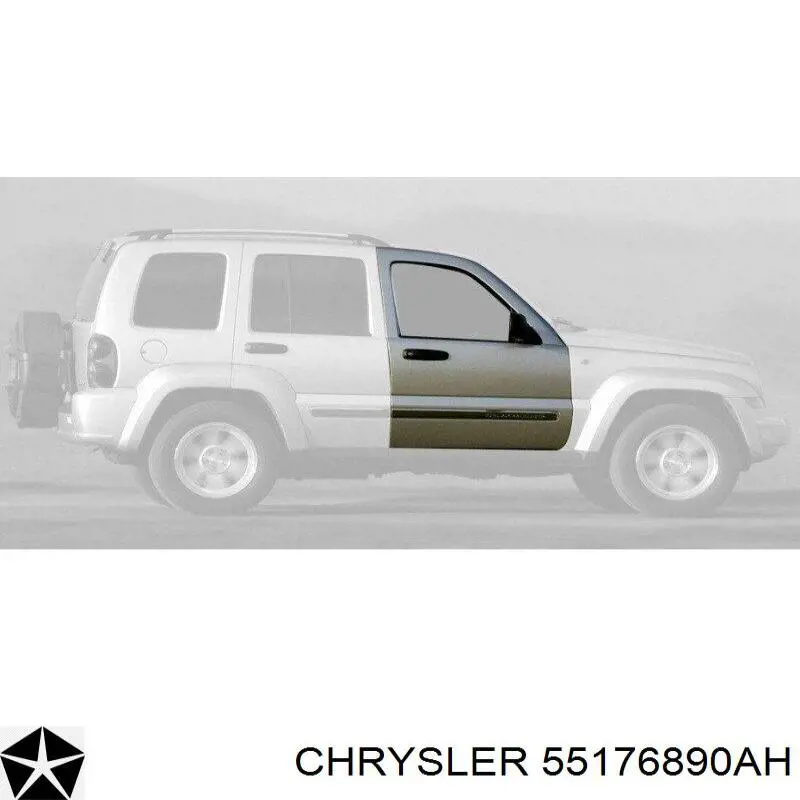 Comprar 55176890AI Chrysler Puerta delantera derecha