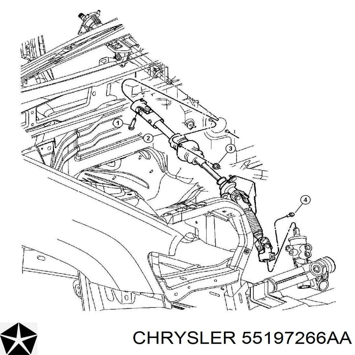 55197223AA Chrysler