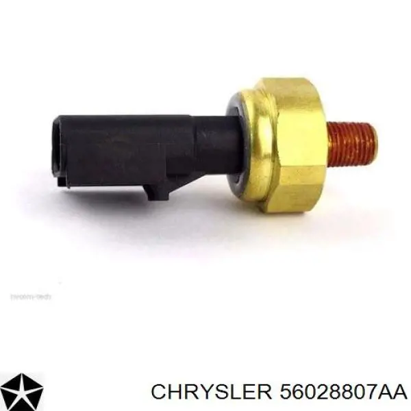 56028807AA Chrysler indicador, presión del aceite