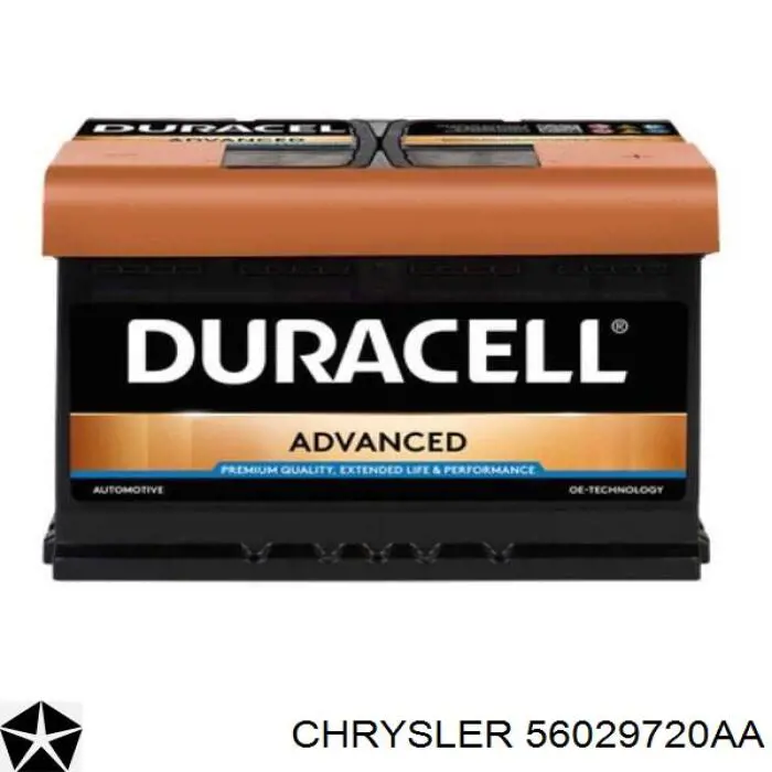Batería de arranque Chrysler 56029720AA precio, desde 130,21 EUR
