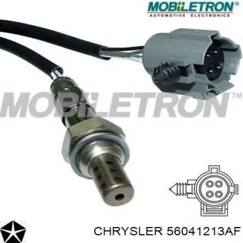 Sensor de oxígeno previo al catalizador 56041213AF Chrysler