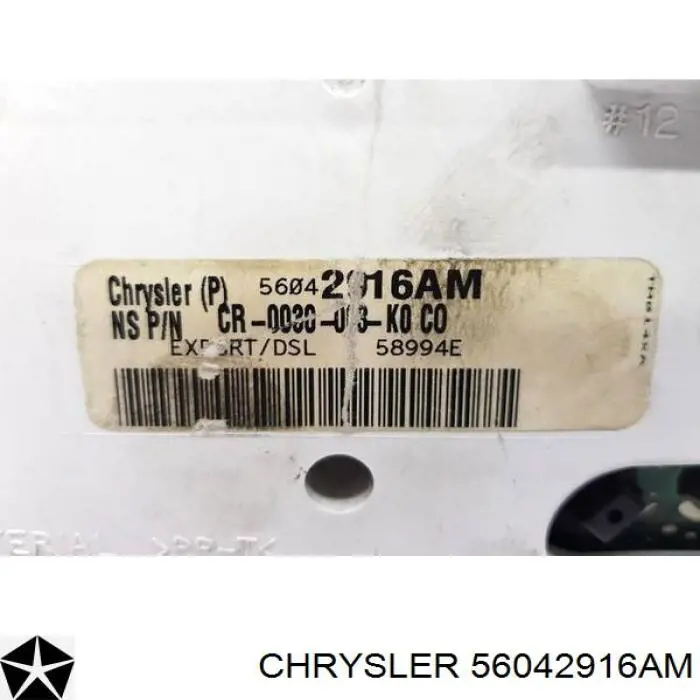  Chrysler 56042916AM precio, desde 94,38 EUR