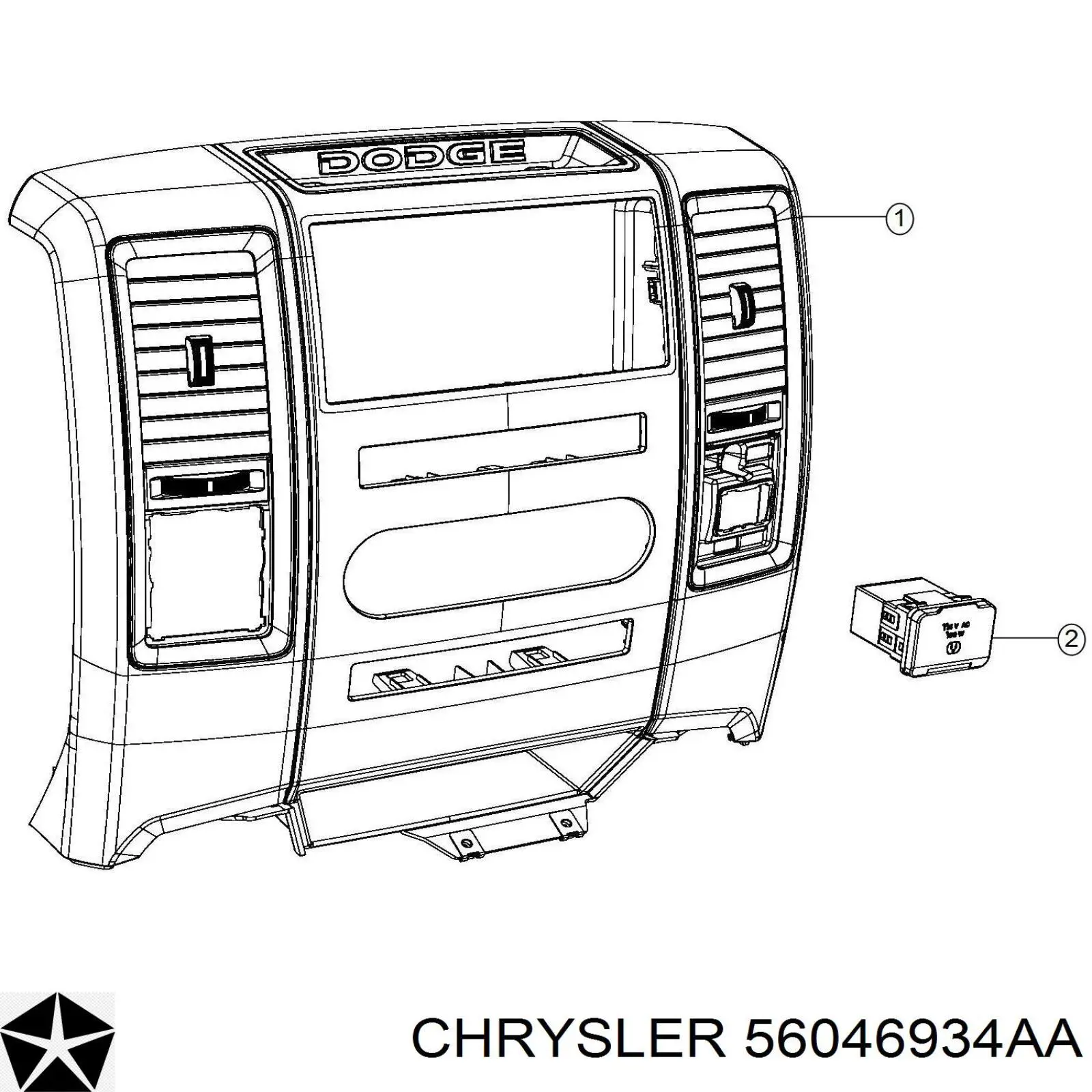 56046934AA Chrysler