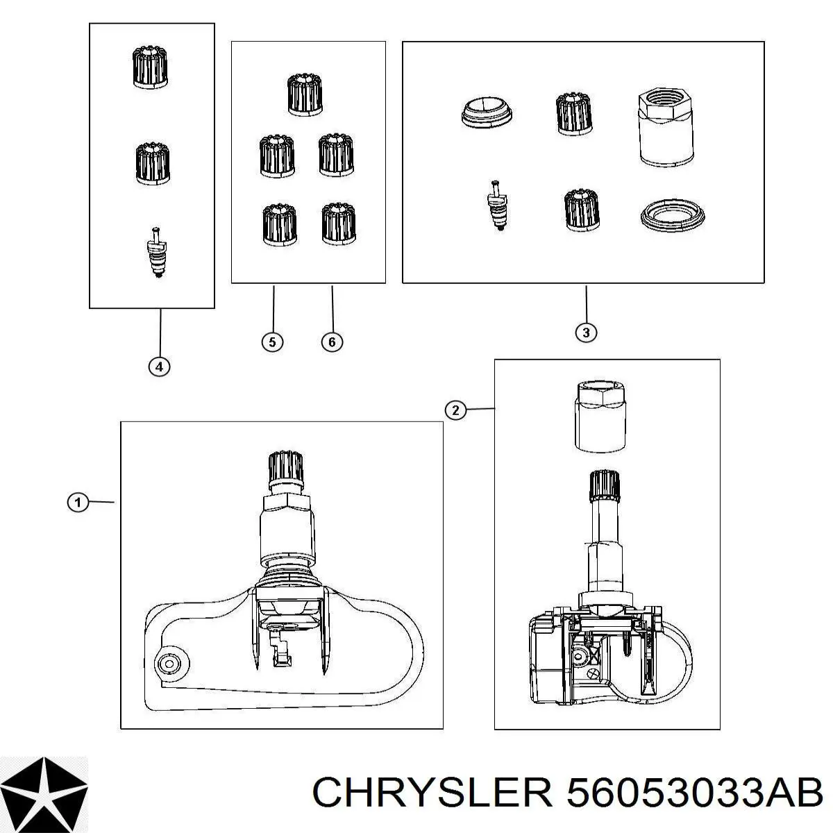 056053033AB Chrysler