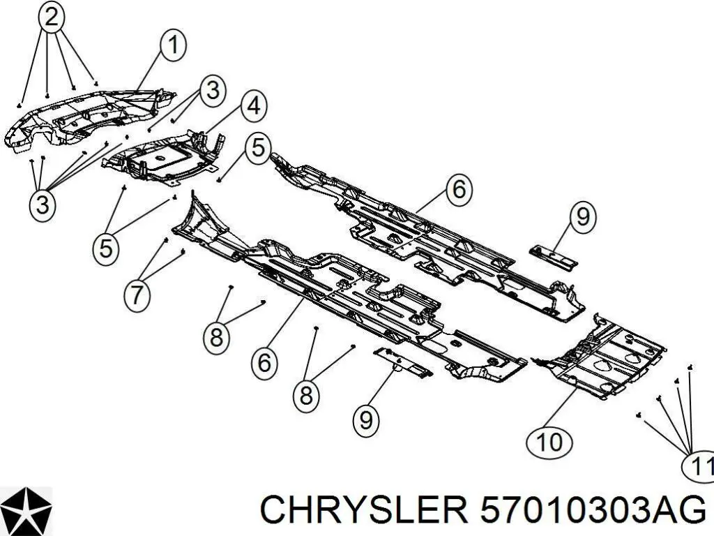 057010303AE Chrysler