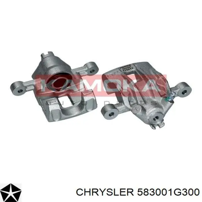 583001G300 Chrysler pinza de freno trasera izquierda