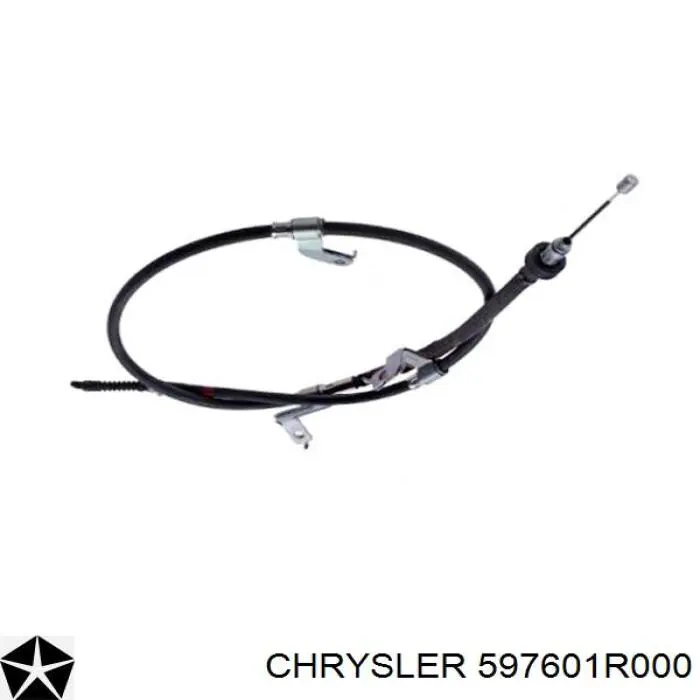 597601R000 Chrysler cable de freno de mano trasero izquierdo