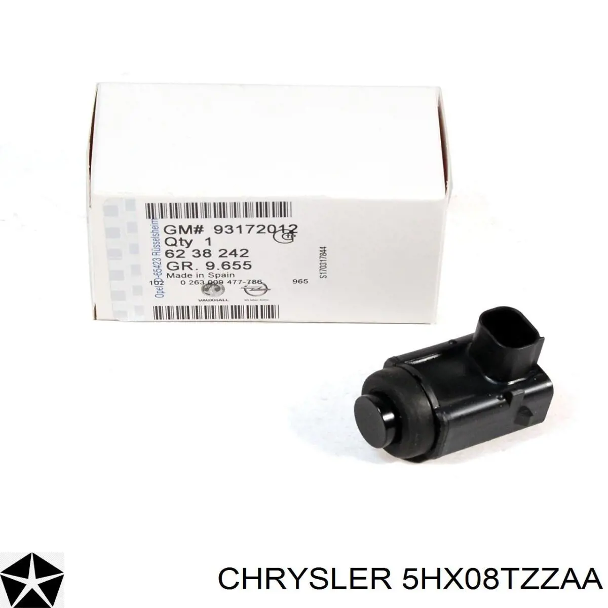 Comprar 0263003172 Honda Sensor de aparcamiento trasero