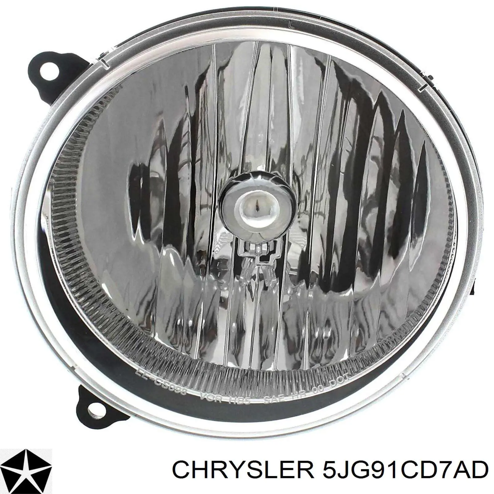 5JG91CD7AB Chrysler parachoques delantero