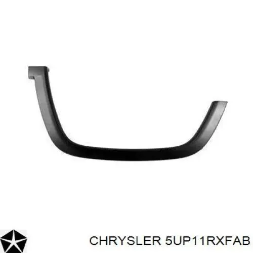 Extensión de aleta delantera izquierda Chrysler 5UP11RXFAB precio, desde 46,91 EUR