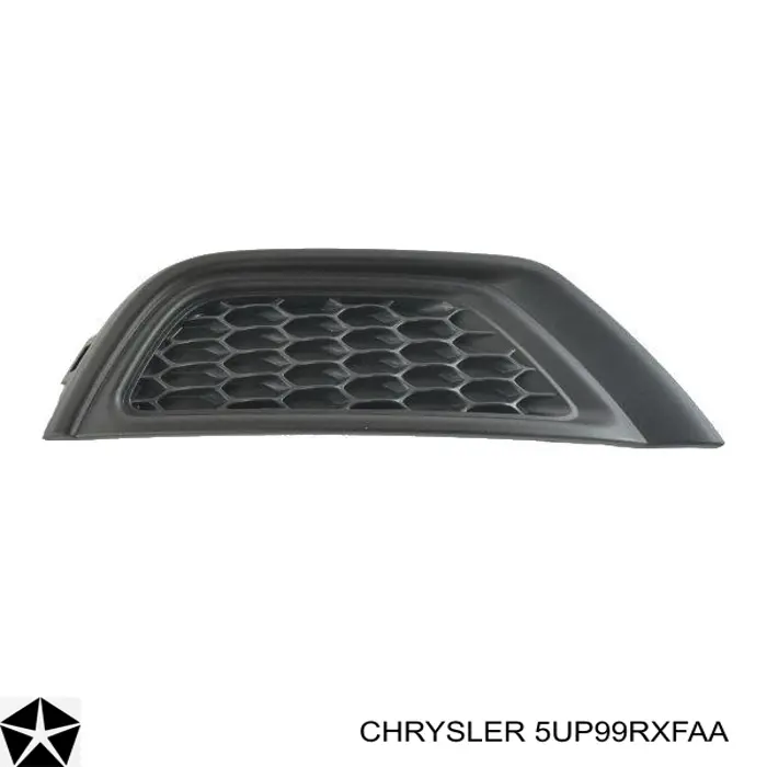 5UP99RXFAA Chrysler Tapa de rejilla de faro antiniebla delantero derecho