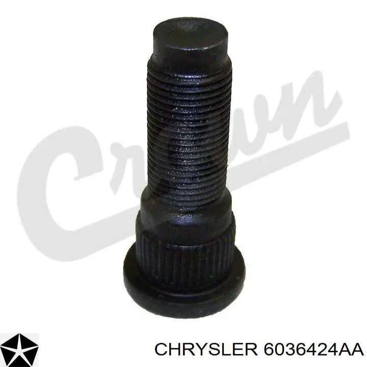 Espárrago de rueda trasero/delantero Chrysler 06036424AA precio, desde 2,71 EUR