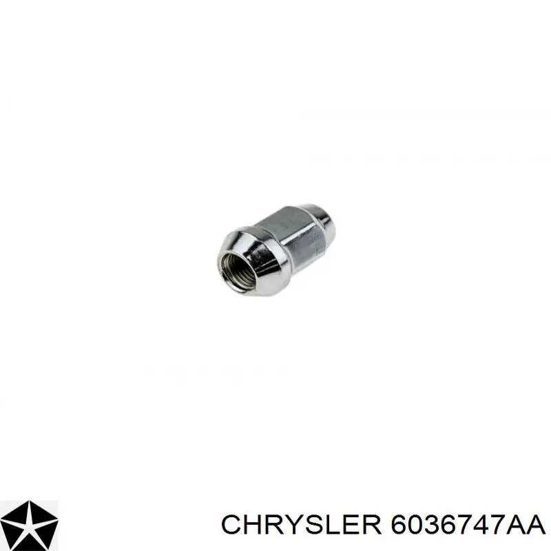 Tuerca seguridad de rueda Chrysler 6036747AA precio, desde 11,20 EUR