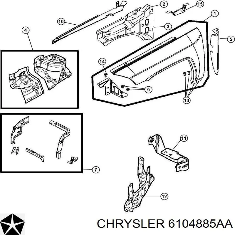 K06104885AA Fiat/Alfa/Lancia