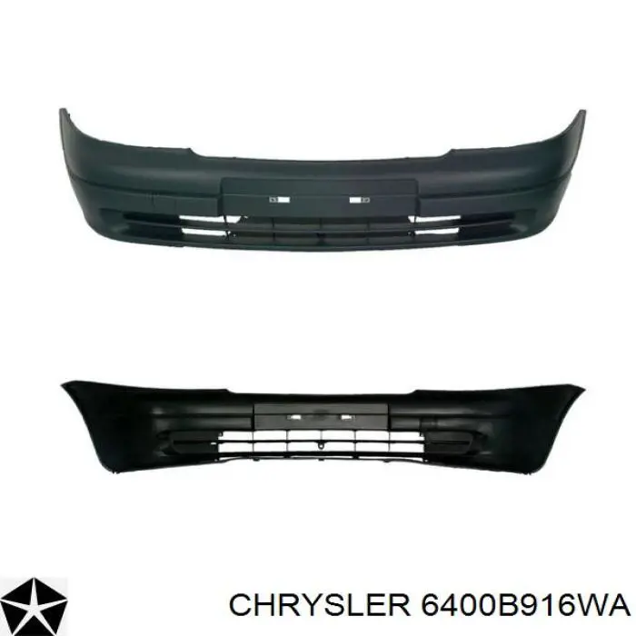 Comprar 6400B916WA Chrysler Defensa delantera