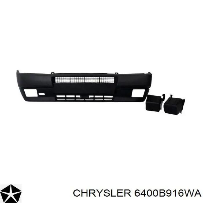 6400B916WA Chrysler Paragolpes delantero