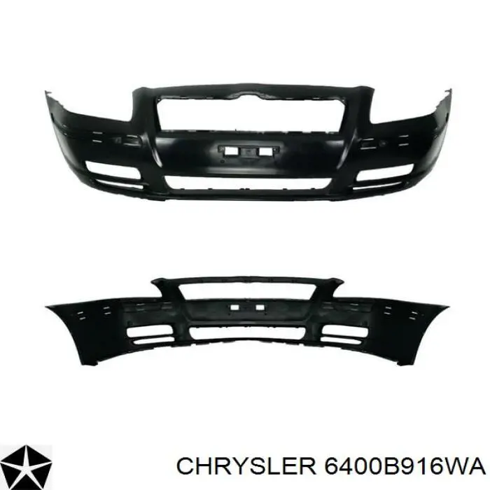 Parachoques delantero Chrysler 6400B916WA precio, desde 78,70 EUR