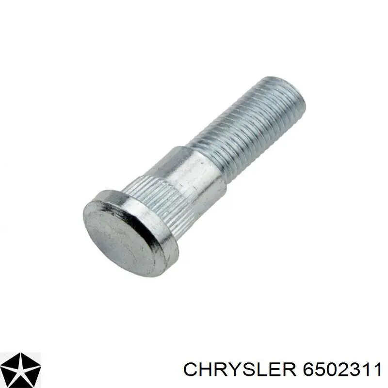 6502311 Chrysler espárrago de rueda trasero