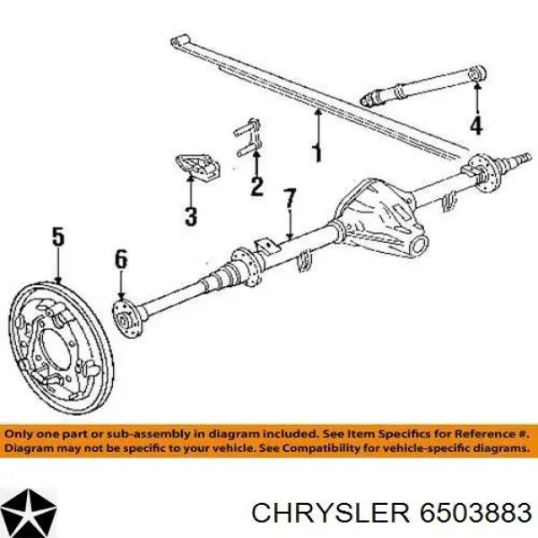 6503883AB Chrysler