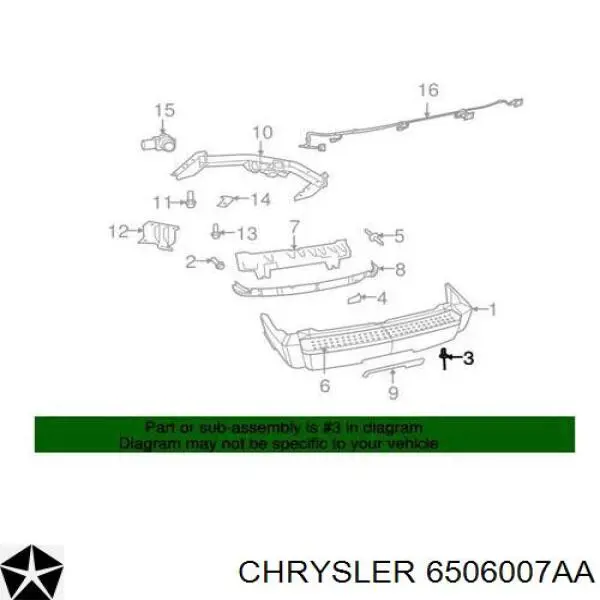 Comprar 06506007AA Chrysler 