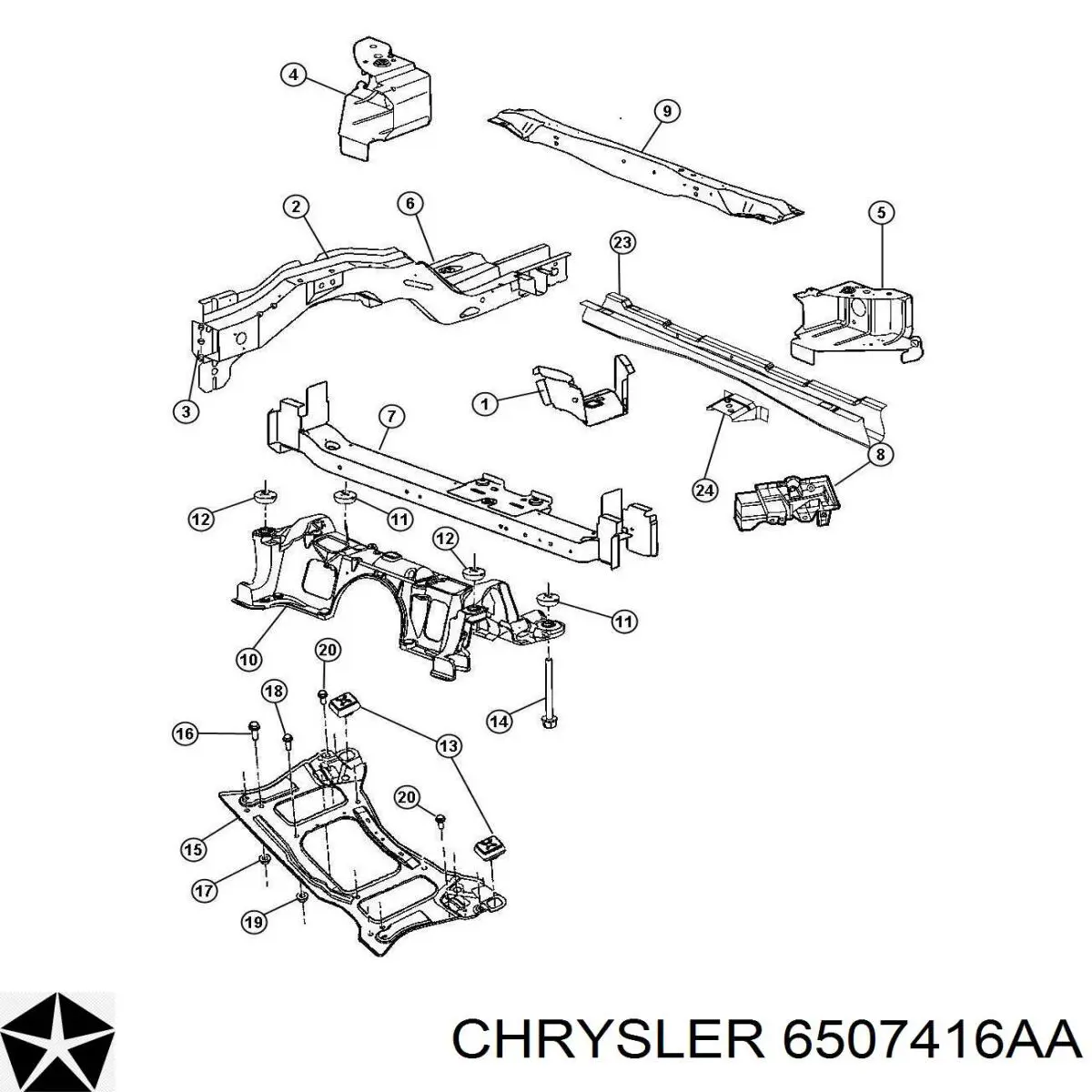  Chrysler 6504593 precio, desde 49,58 EUR