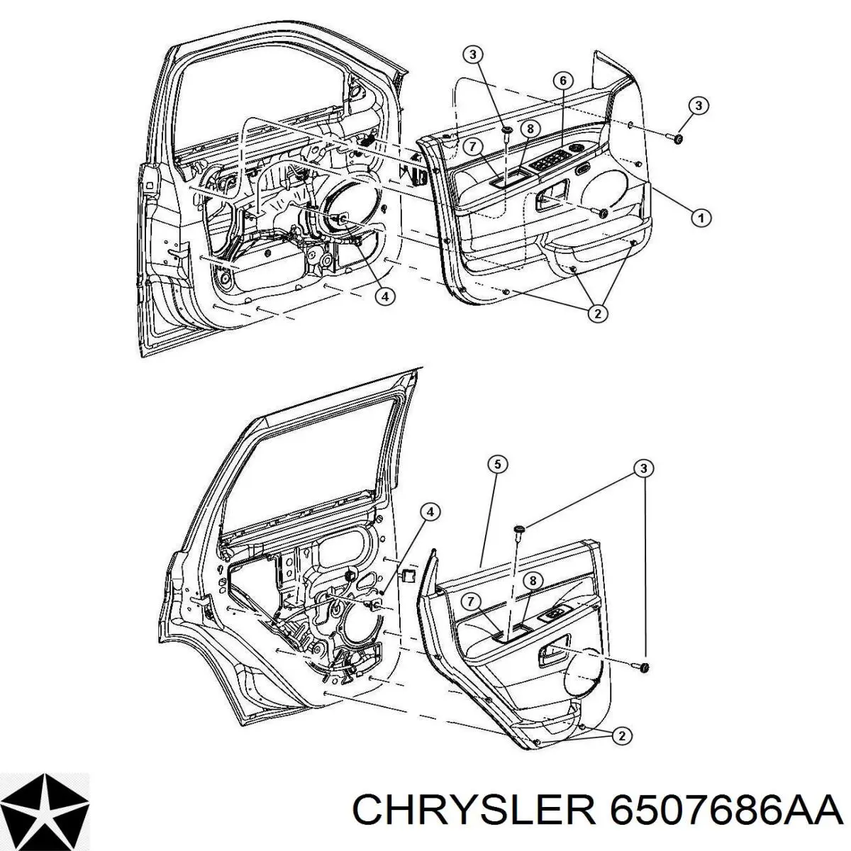 K06507686AA Fiat/Alfa/Lancia