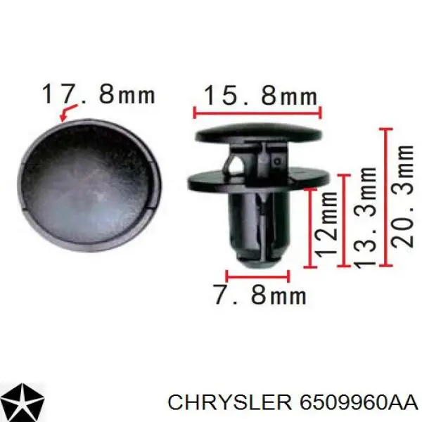 6509960AA Chrysler