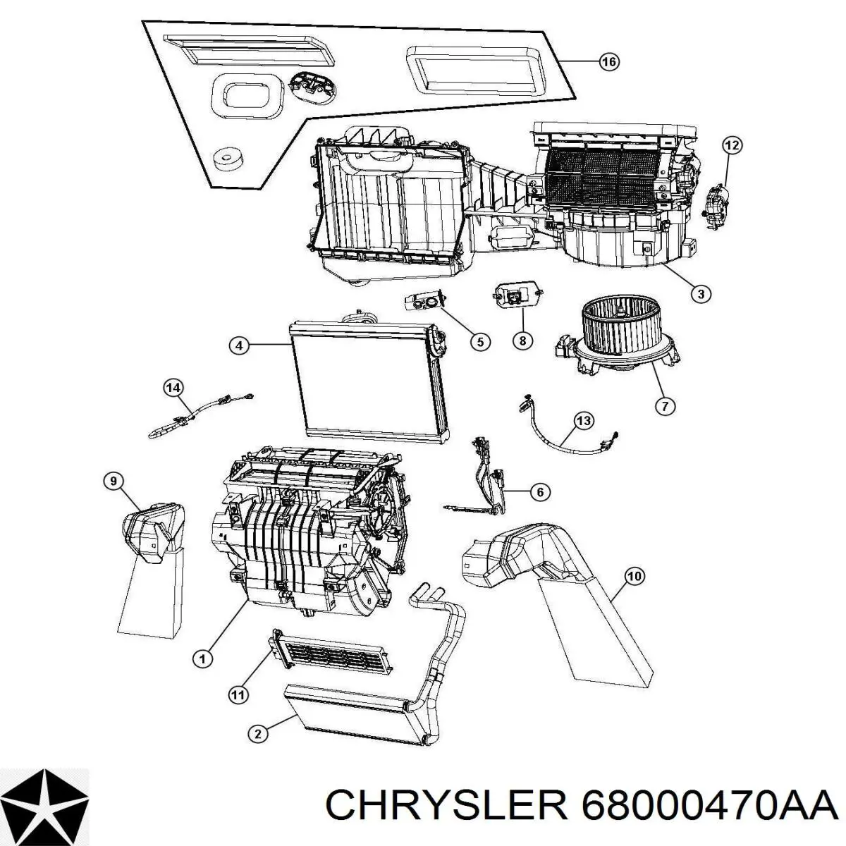 K68000470AA Fiat/Alfa/Lancia