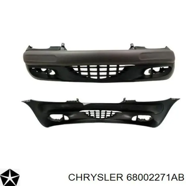 68002271AB Chrysler Paragolpes delantero