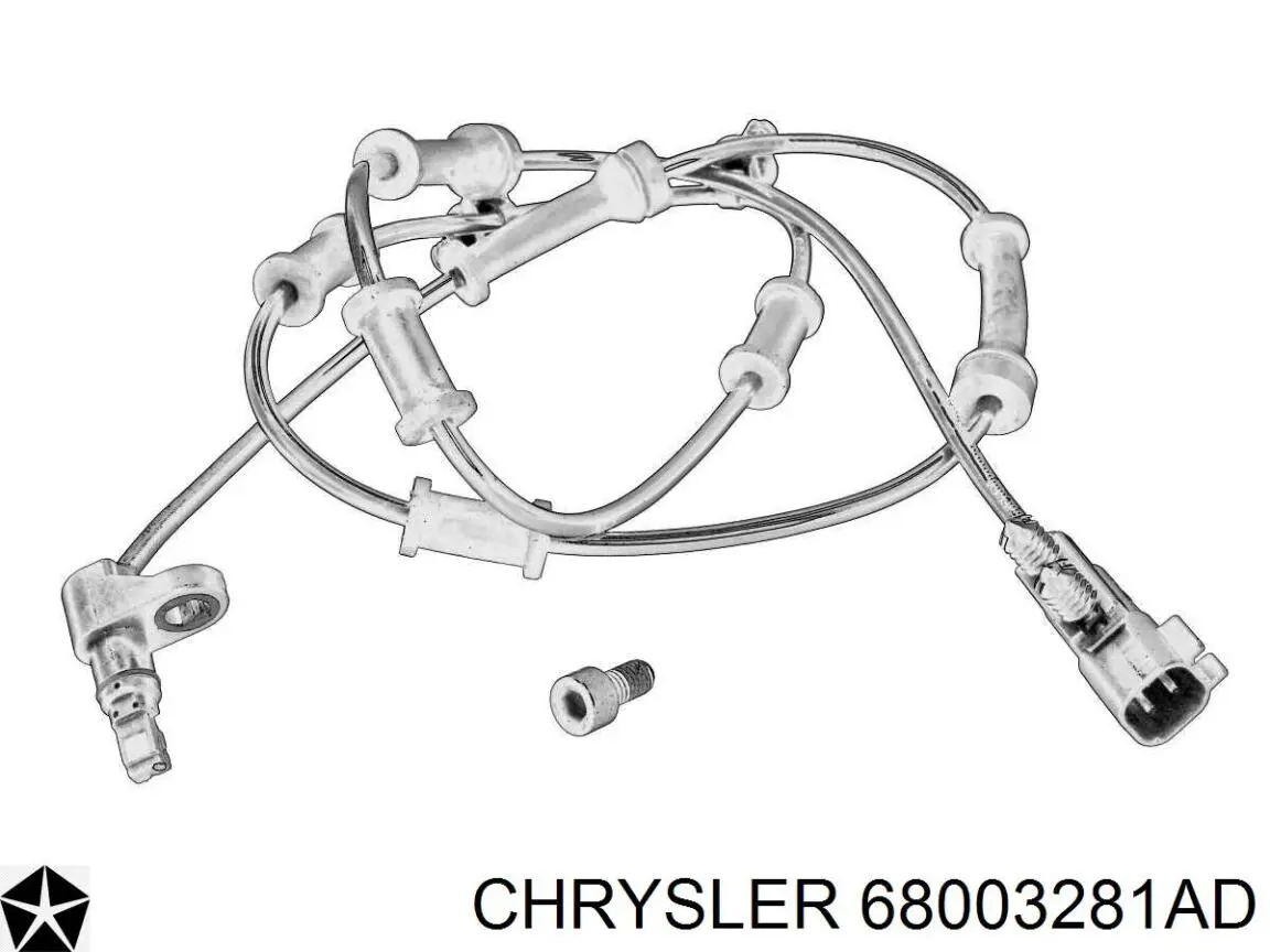 Sensor ABS de rueda delantera Chrysler 68003281AD precio, desde 24,02 EUR