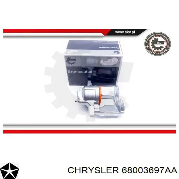 Comprar 68003697AA Chrysler Pinza de freno delantera derecha