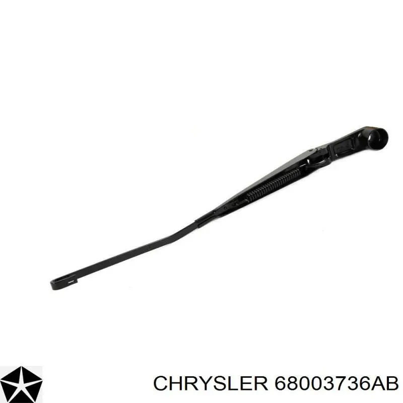 68003736AA Chrysler Brazo del limpiaparabrisas lavado de parabrisas