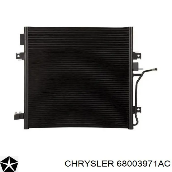 68003972AA Chrysler condensador aire acondicionado