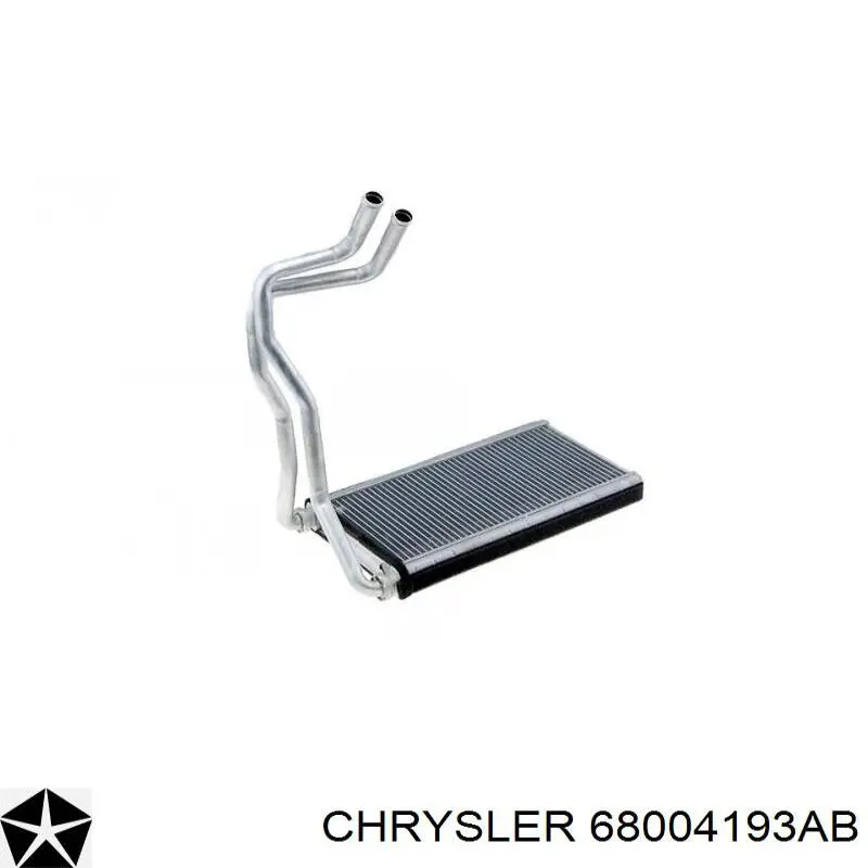 Radiador de calefacción Chrysler 68004193AB precio, desde 58,25 EUR