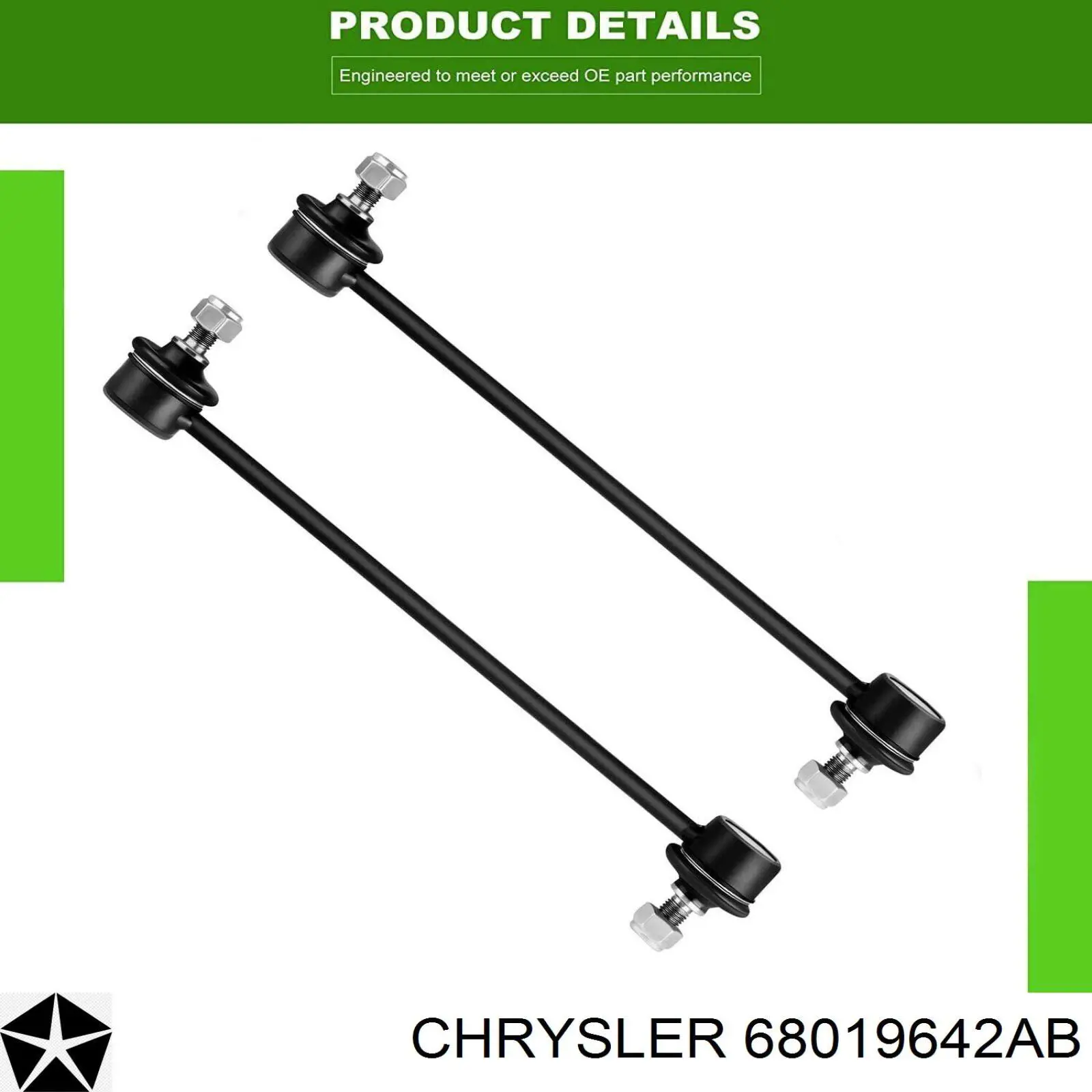 Comprar 68019642AB Chrysler Barra de acoplamiento