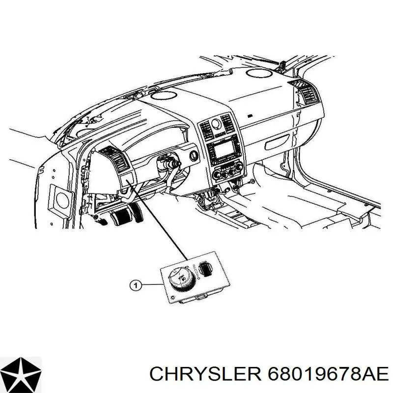 68019678AE Chrysler