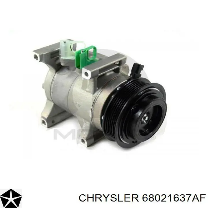 68021637AF Chrysler compresor de aire acondicionado